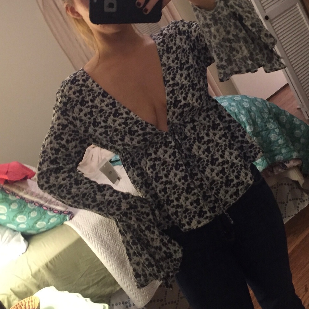 Kimchi Blue mini floral top